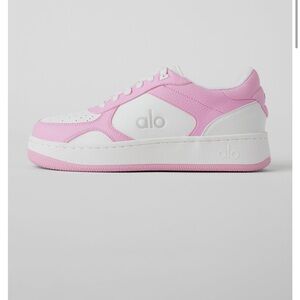 NEW! ALO Yoga Sneakers in Pink and White